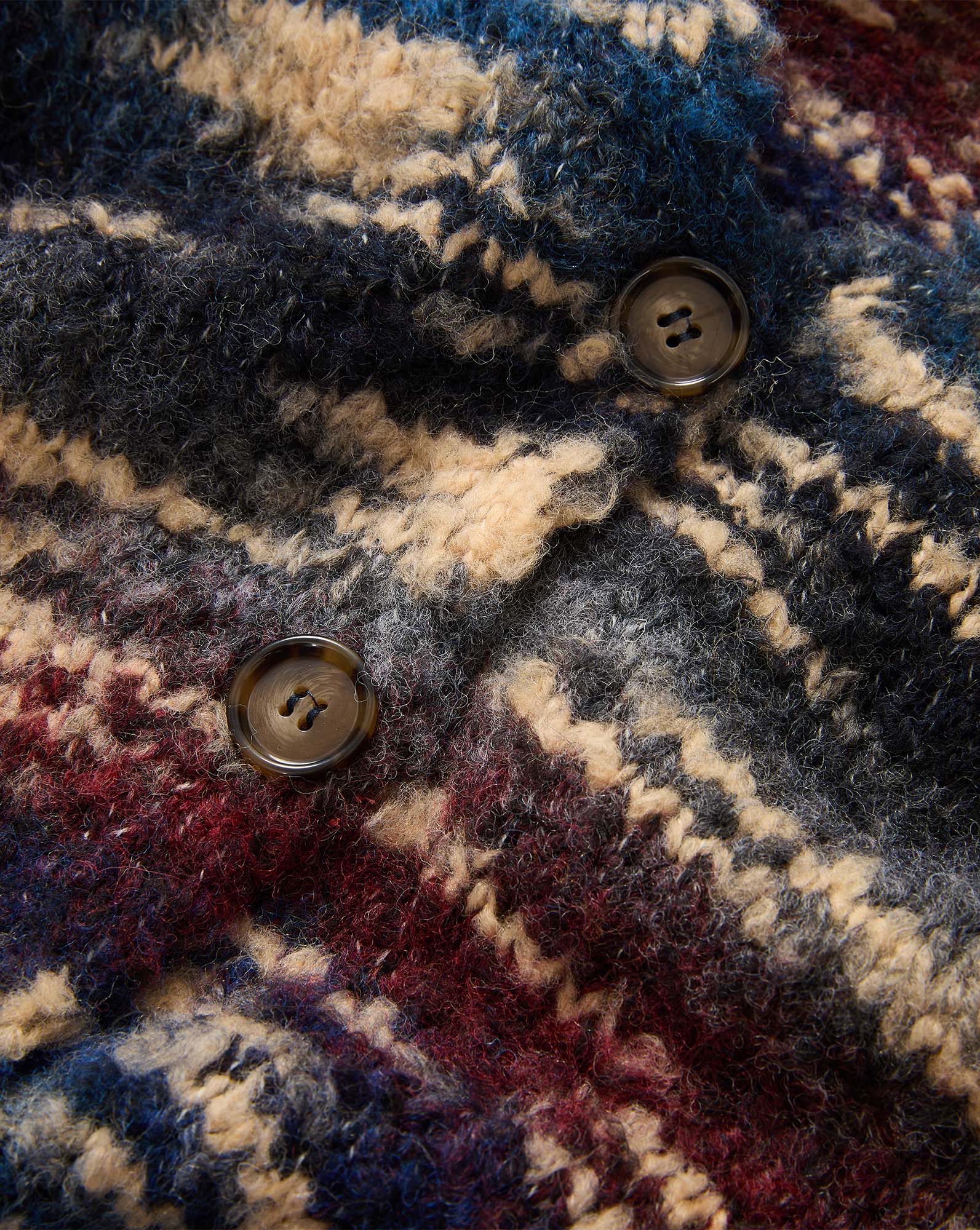 Monae Cardigan in Teal Bouclé | Veronica Beard