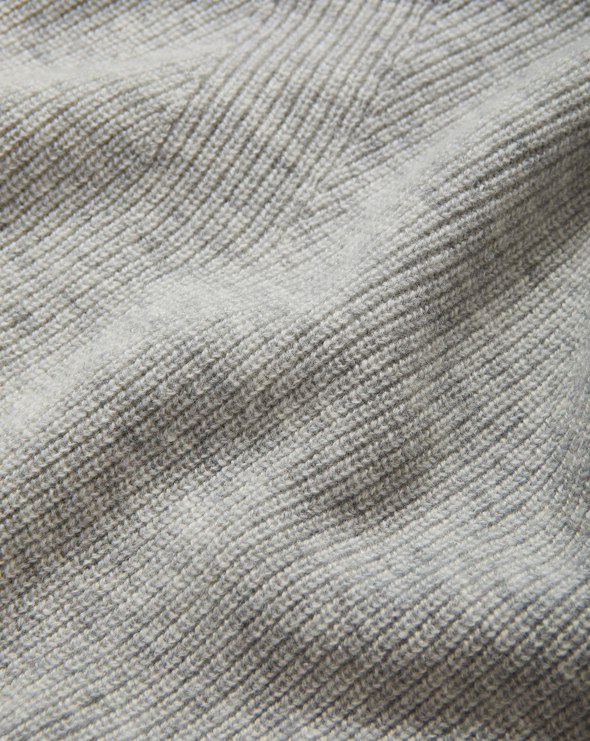 Veronica Beard Grey knit ribbed cashmere fabric material texture.