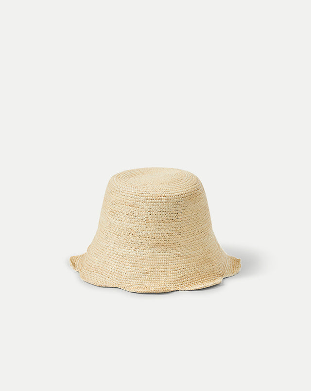 Packable Scallop Bucket Hat