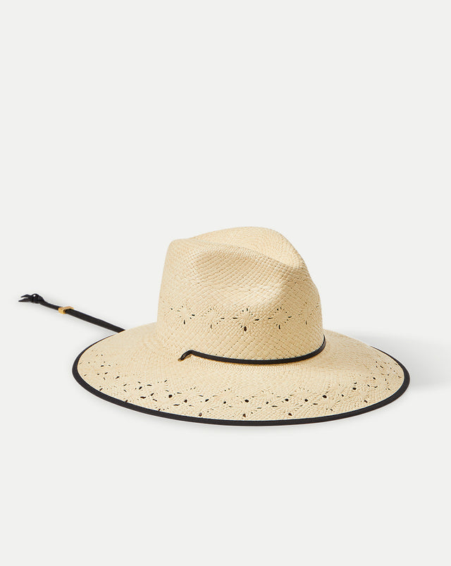 Fiji Hat - Natural/Black - 1