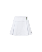 Veronica Beard Deuce Pleated Tennis Skort White