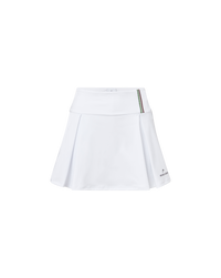 Veronica Beard Deuce Pleated Tennis Skort White