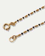 Veronica Beard Enamel Bead Chain Anklet