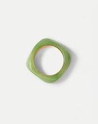 Veronica Beard Sculpted Resin Bangle - Jade