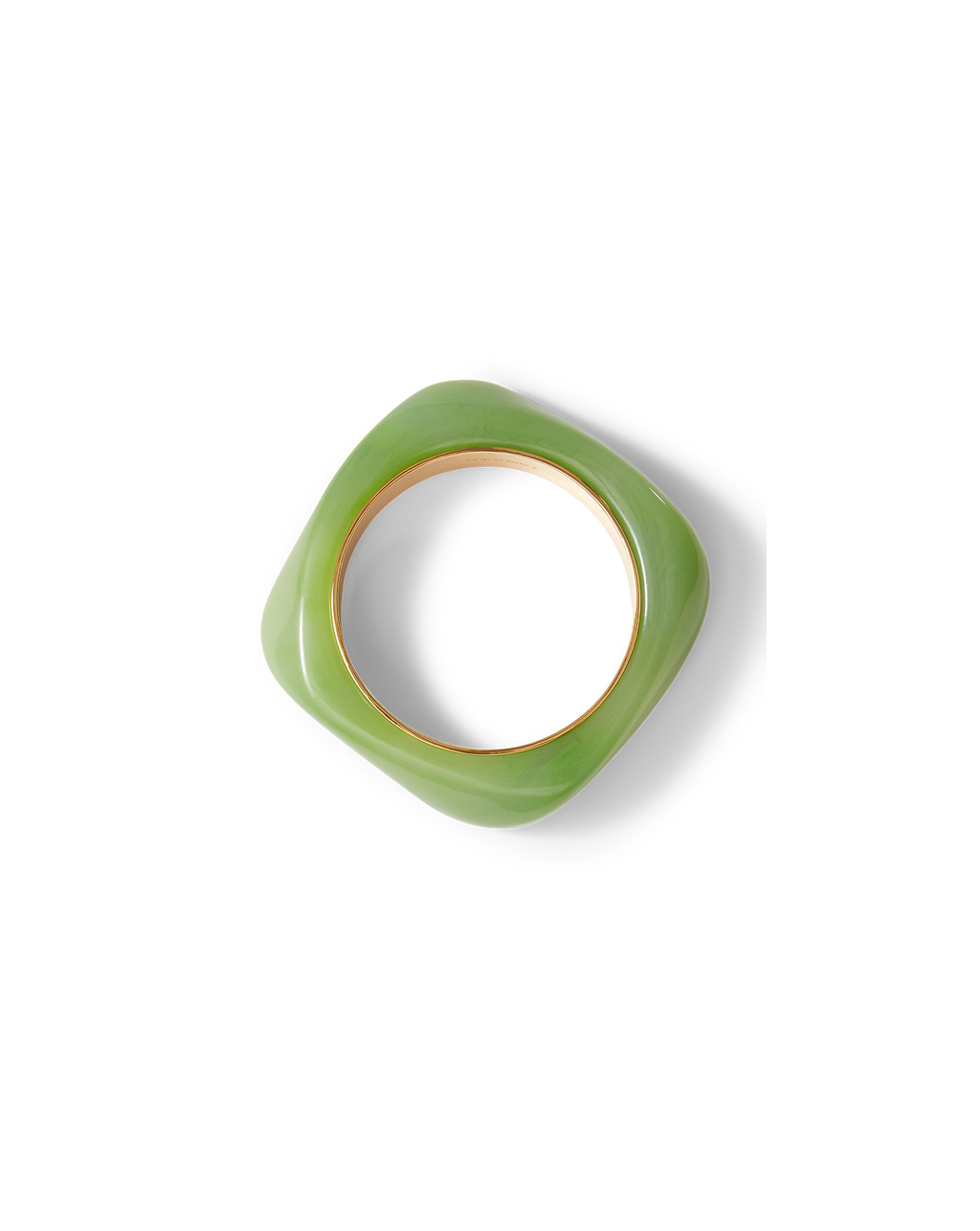 Veronica Beard Sculpted Resin Bangle Jade