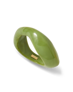 Veronica Beard Marbled Resin Bangle Light Pistachio