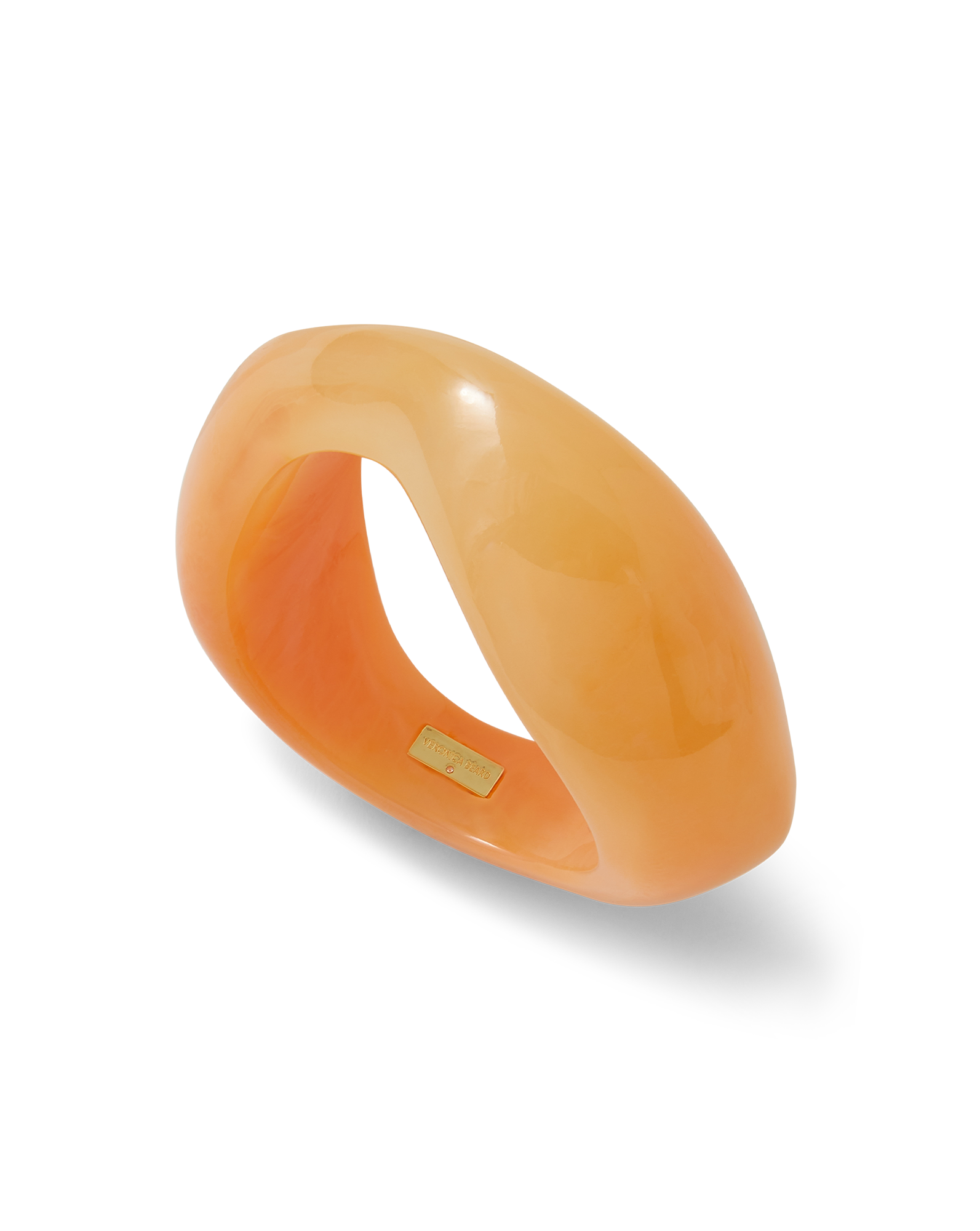 Veronica Beard Marbled Resin Bangle Sherbert