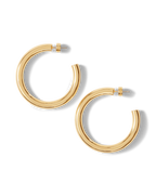 Veronica Beard Large Everyday Hoop Gold