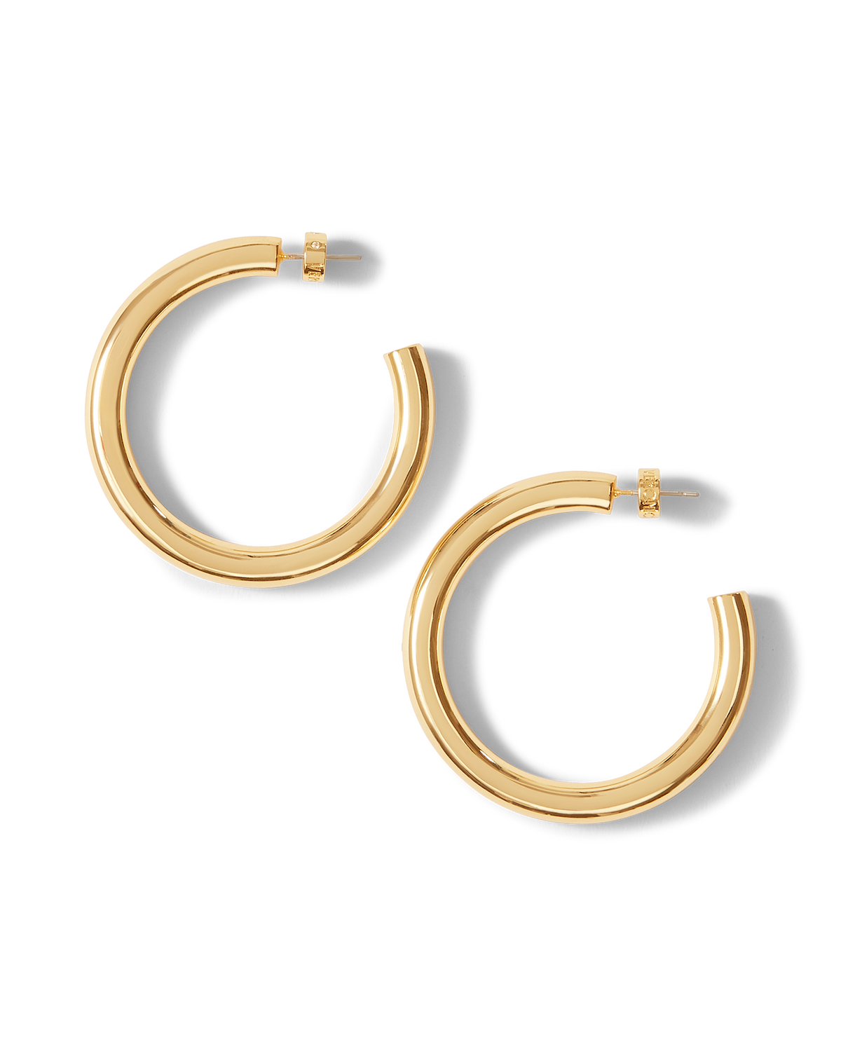 Veronica Beard Large Everyday Hoop Gold