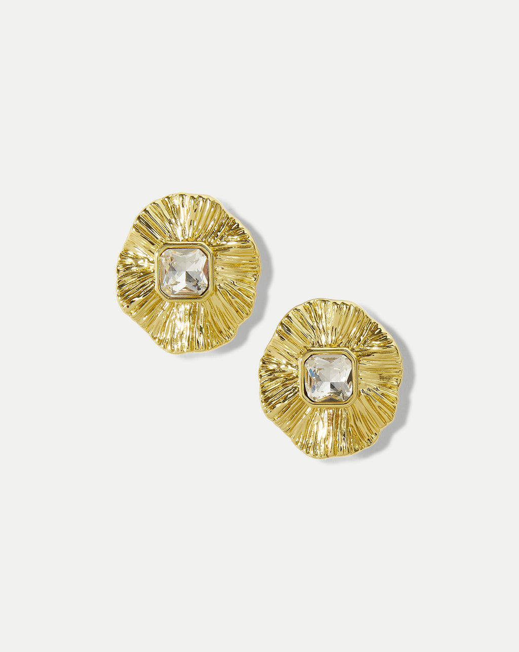 Veronica Beard Gold Floral Earring - Gold