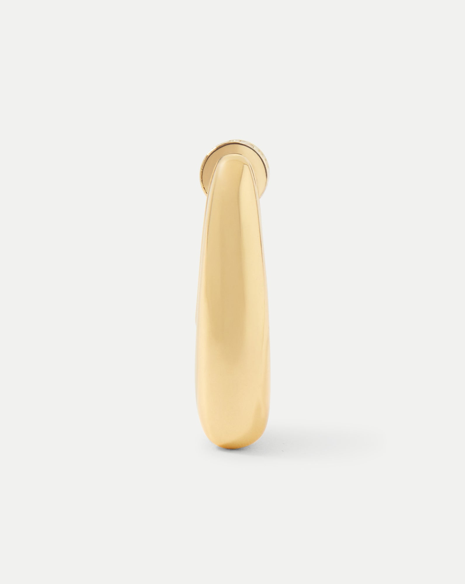 Veronica Beard Everyday Square Hoop - Gold