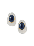 Boucles d'oreilles cabochon œil de tigre