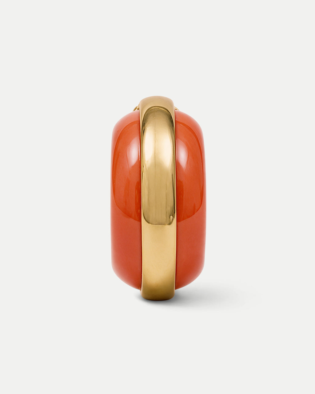 Veronica Beard Orange and gold rounded ring product.