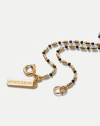 Veronica Beard Enamel Bead Chain Necklace