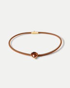 Veronica Beard Brown Cord Pendant Necklace