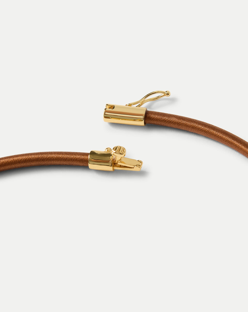 Veronica Beard Brown Cord Pendant Necklace