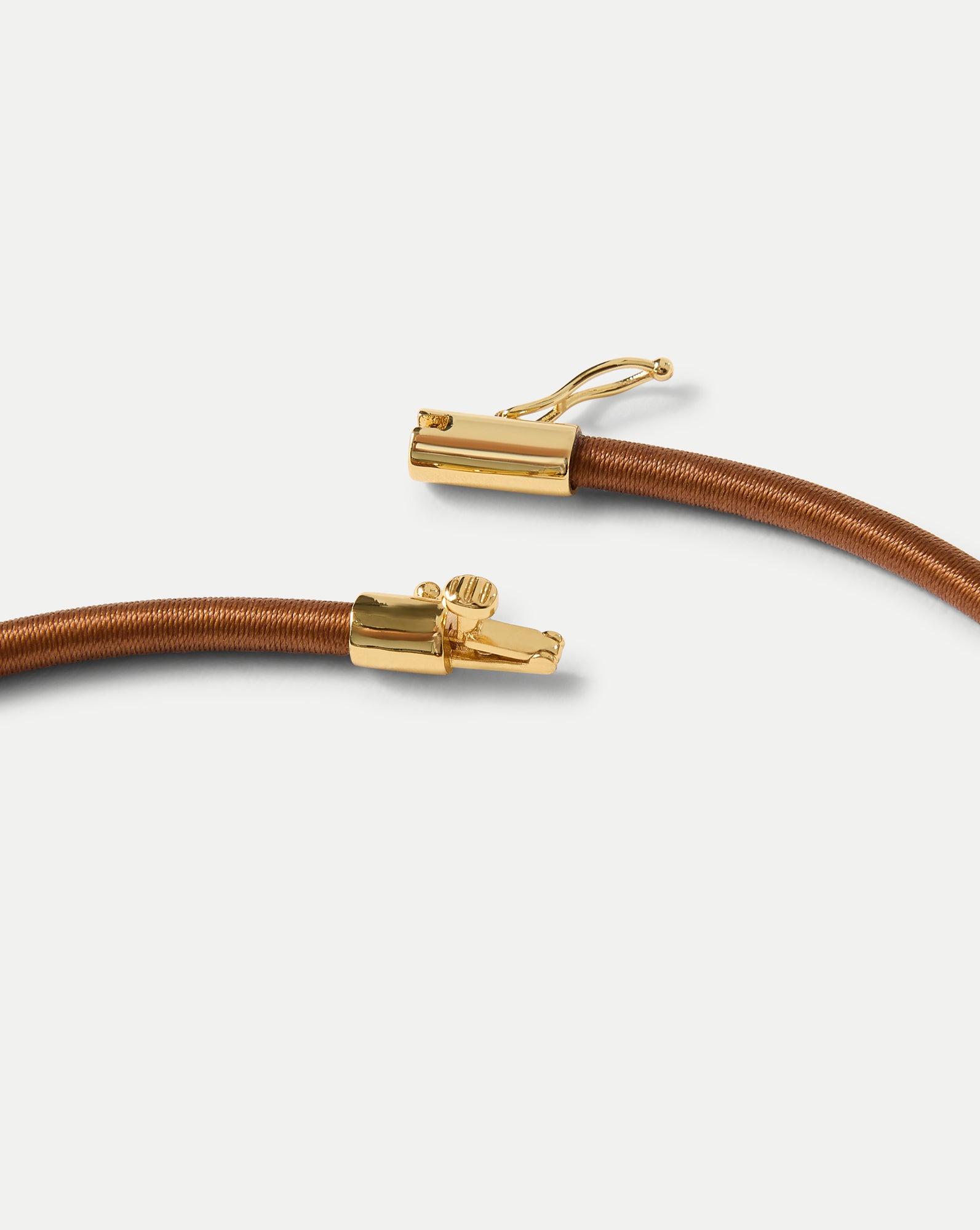 Veronica Beard Brown Cord Pendant Necklace