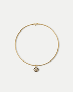 Veronica Beard Gold Snake Chain Pendant Necklace - Gold