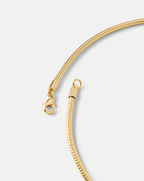 Veronica Beard Gold Snake Chain Pendant Necklace