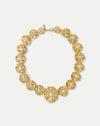 Veronica Beard Gold Floral Statement Necklace - Gold