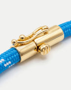 Veronica Beard Paracord Charm Necklace - Light Blue