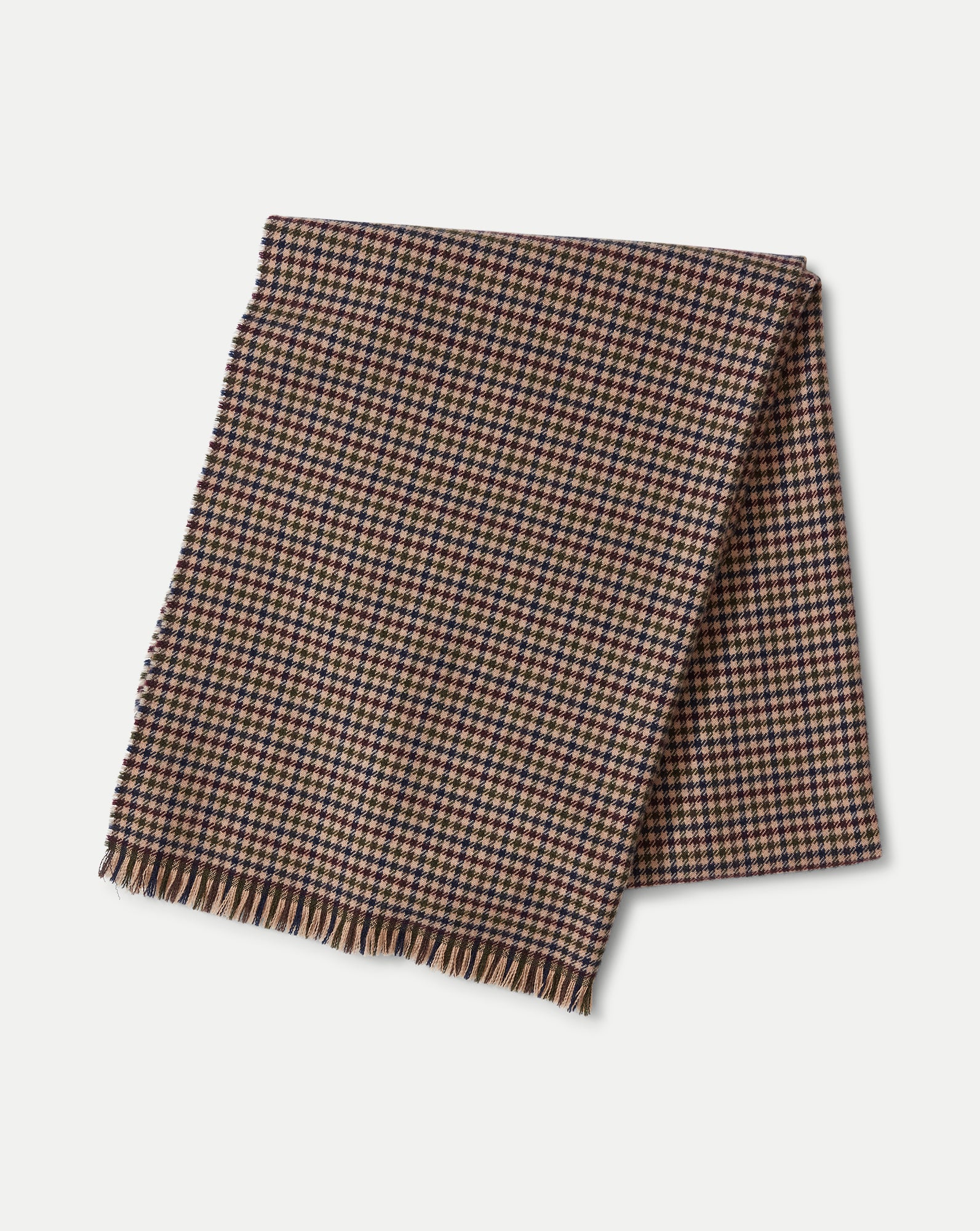 Veronica Beard Wool Scarf in Navy Multi | Veronica Beard