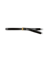 Veronica Beard Dash Leather Belt - Black
