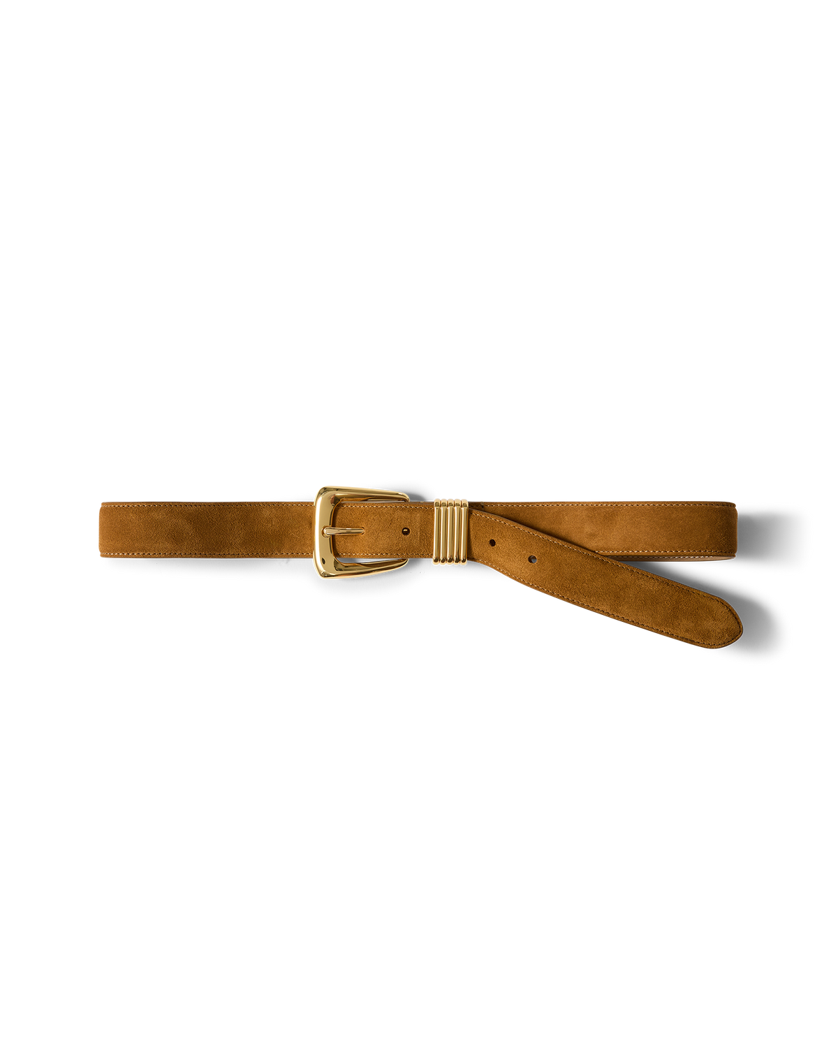 7494 Women\'s Suede Super Wide Essentials Belt, Dried Acorn Women\ main image 2