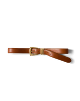Veronica Beard Arch Leather Belt - Hazelwood