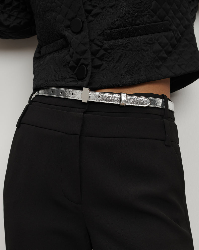 NEW VERONICA BEARD women\'s elsy belt in black Veronica Beard Women main image 4