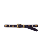 Ceinture en daim serti Arch