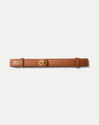 Veronica Beard Anchor Leather Belt - Hazelwood