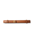 Veronica Beard Anchor Leather Belt Hazelwood
