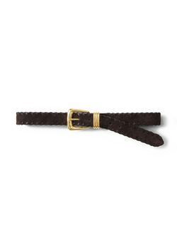 Arch Suede Whipstitch Belt