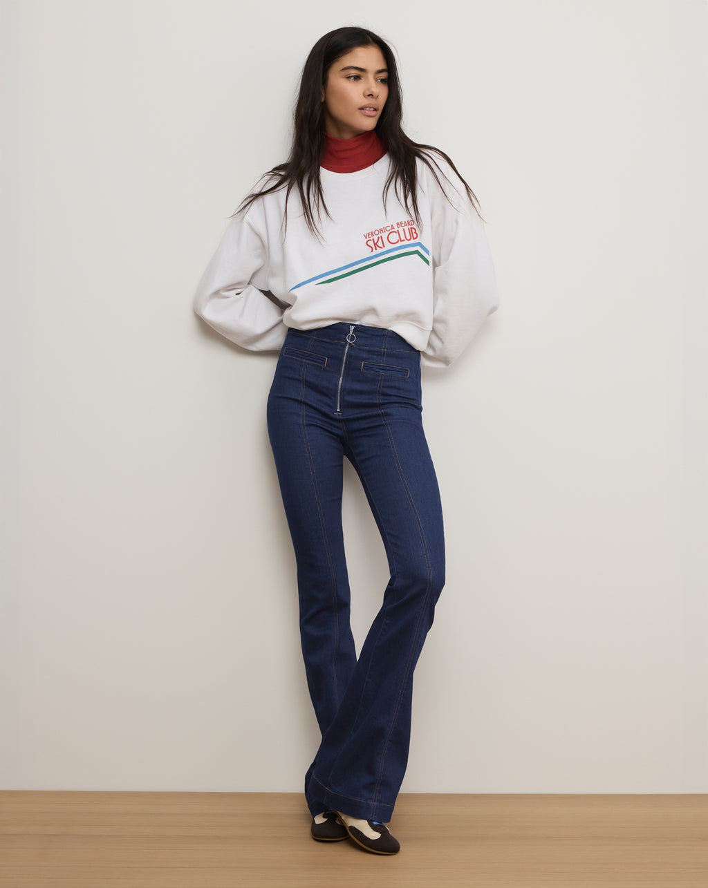 Veronica Beard Après Ski Sweatshirt - White