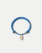 Veronica Beard Niley Cowrie Shell Anklet - Blue