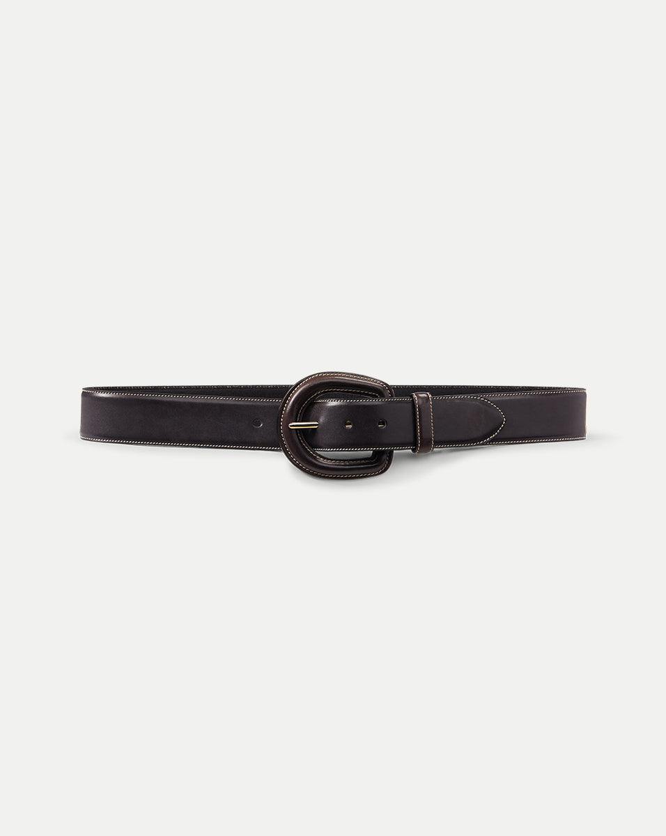 Aloe Belt in Black | Veronica Beard