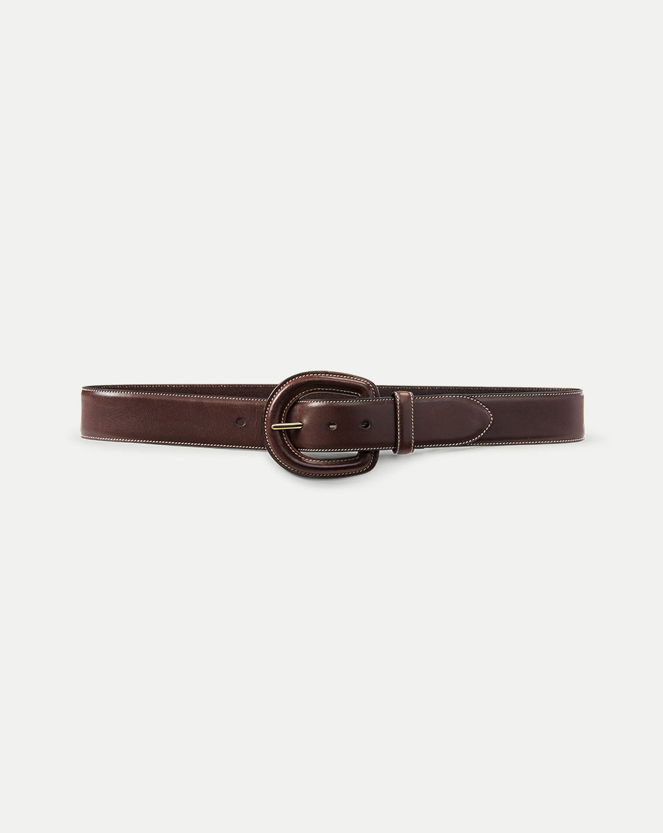 Aloe Belt in Brown | Veronica Beard