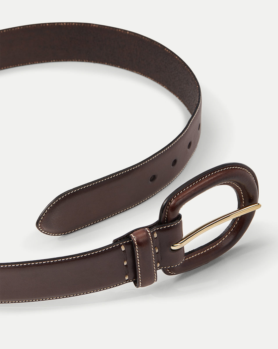 Aloe Belt in Brown | Veronica Beard