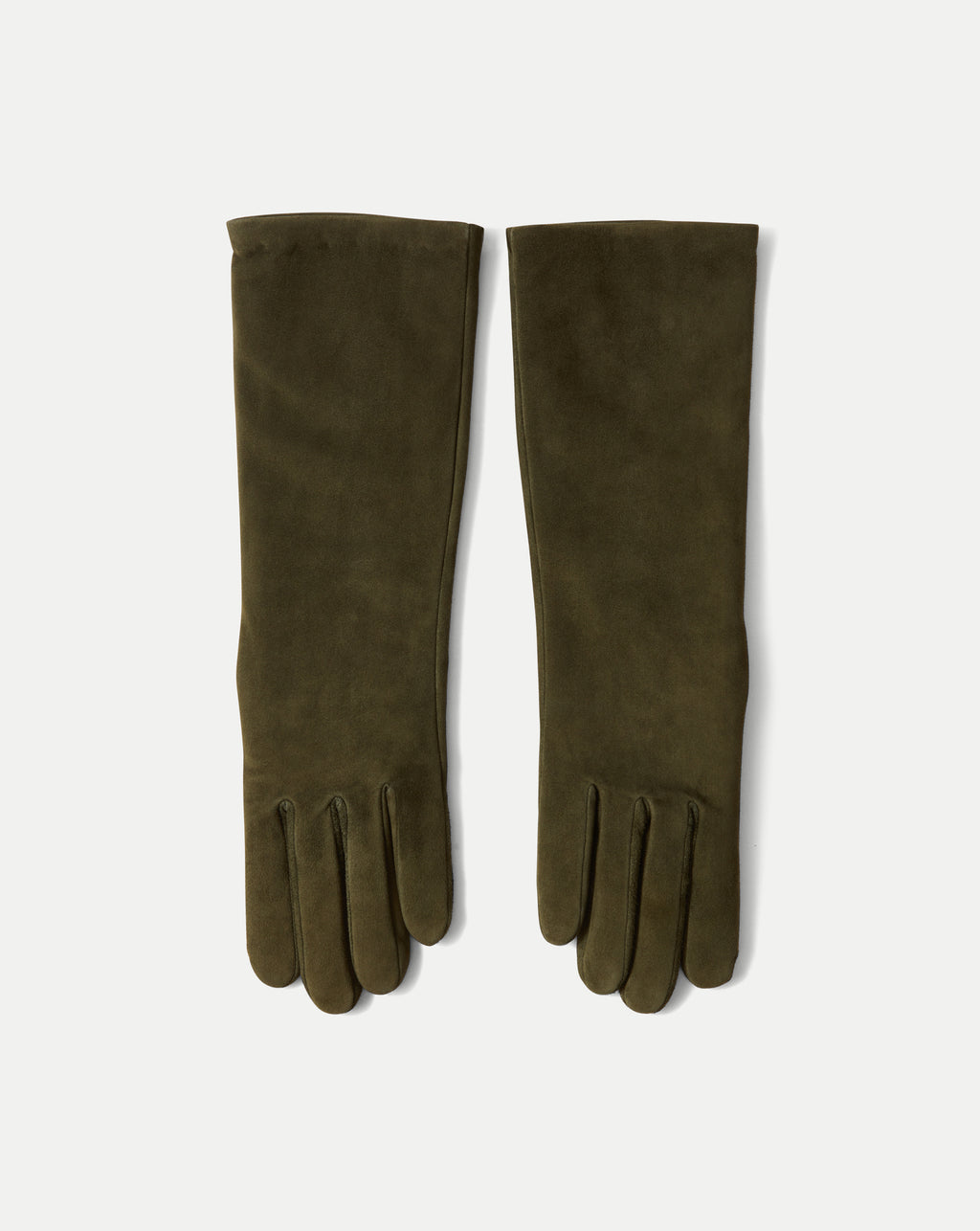 Veronica Beard Celia Suede Glove - Cypress