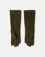 Veronica Beard Celia Suede Glove - Cypress