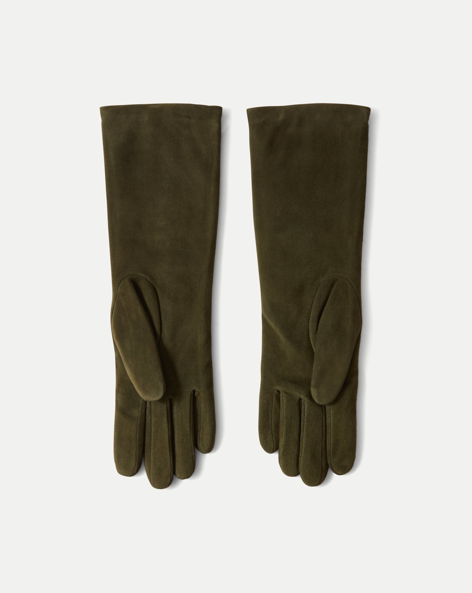 Veronica Beard Celia Suede Glove - Cypress