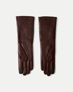 Veronica Beard Celia Leather Glove - Dark Raisin