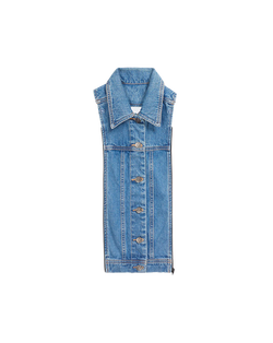 Veronica Beard Slate Denim Dickey - Denim Blue
