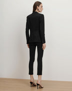 Veronica Beard Iconic Scuba Dickey Jacket - Black