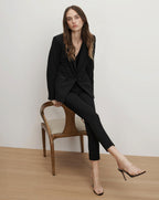 Veronica Beard Iconic Scuba Dickey Jacket - Black