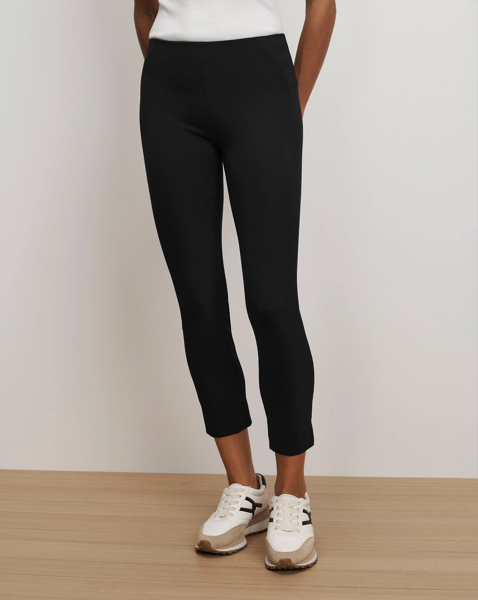 Zip Back Scuba Pant | Veronica Beard