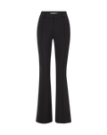 Veronica Beard Hibiscus Slim-Flare Pant - Black