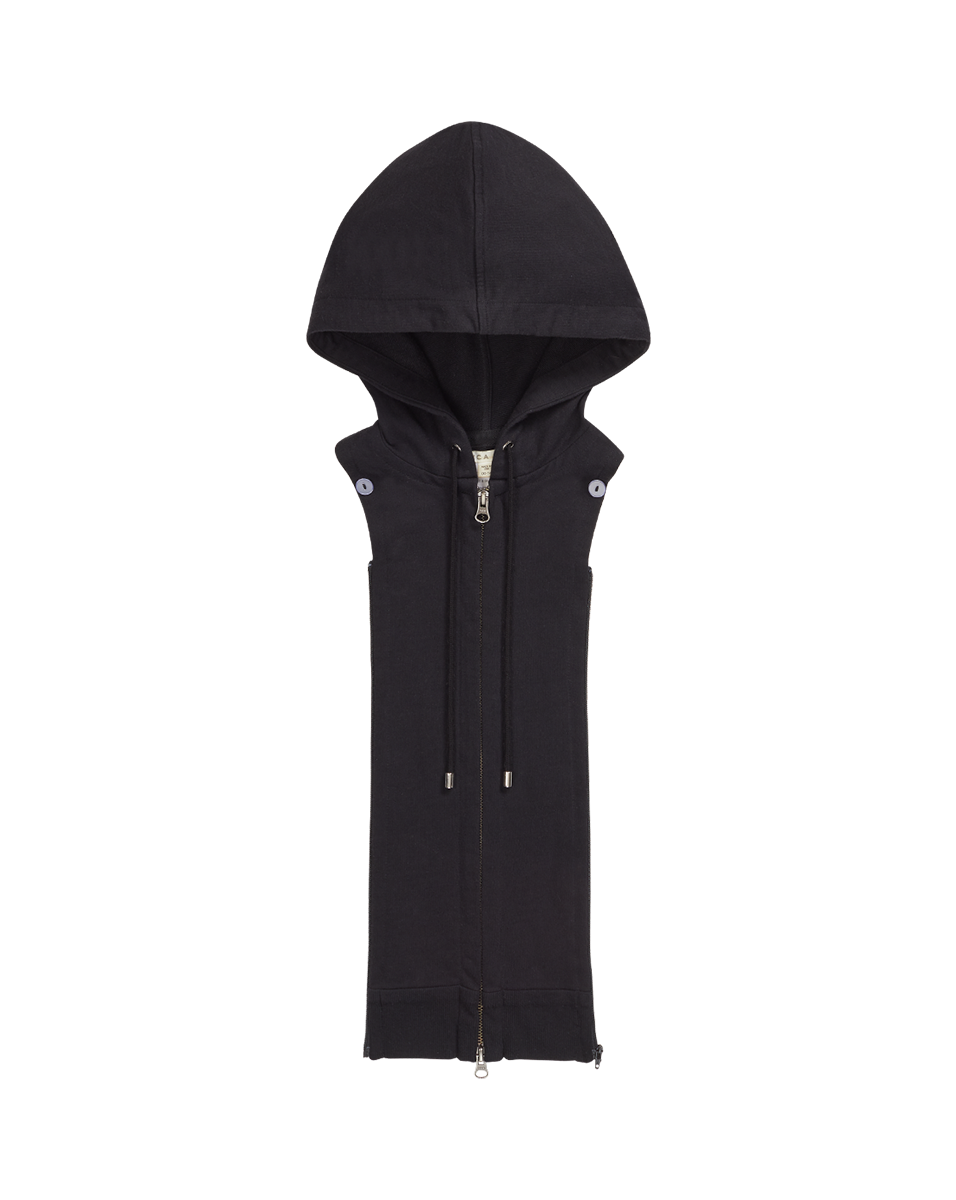 Veronica Beard Hoodie Dickey - Black
