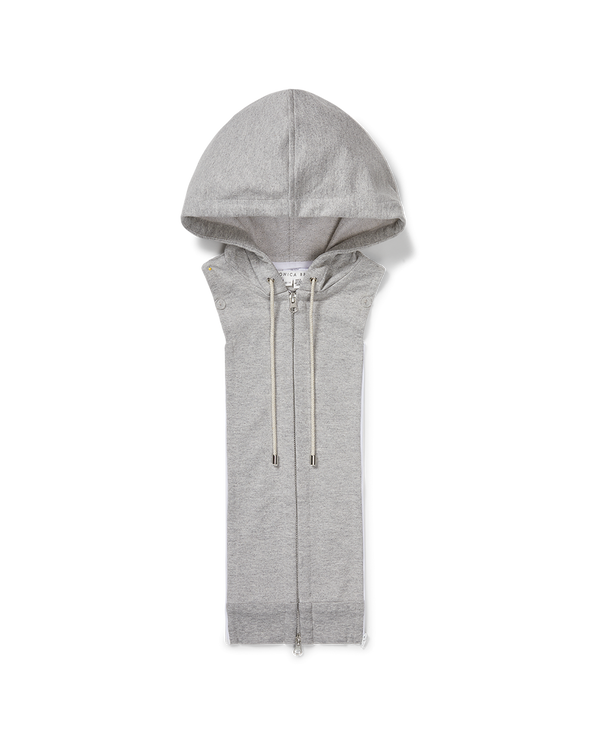 Veronica Beard Hoodie Dickey - Heather Grey
